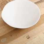 Large Tapered Bowl by Tina Frey Designs in White Resin