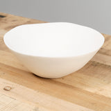 Tina Frey Designs Large Tapered Bowl in White Resin