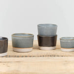 WRF Lab Ceramics Small Multi Purpose Vessel in Ash and Black 