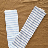 Yoshii Home Bath Towels Linen Border Hand Towel Navy