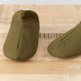 ABE Sangyo Accessories Slippers ABE Lined Room Bootie in Olive