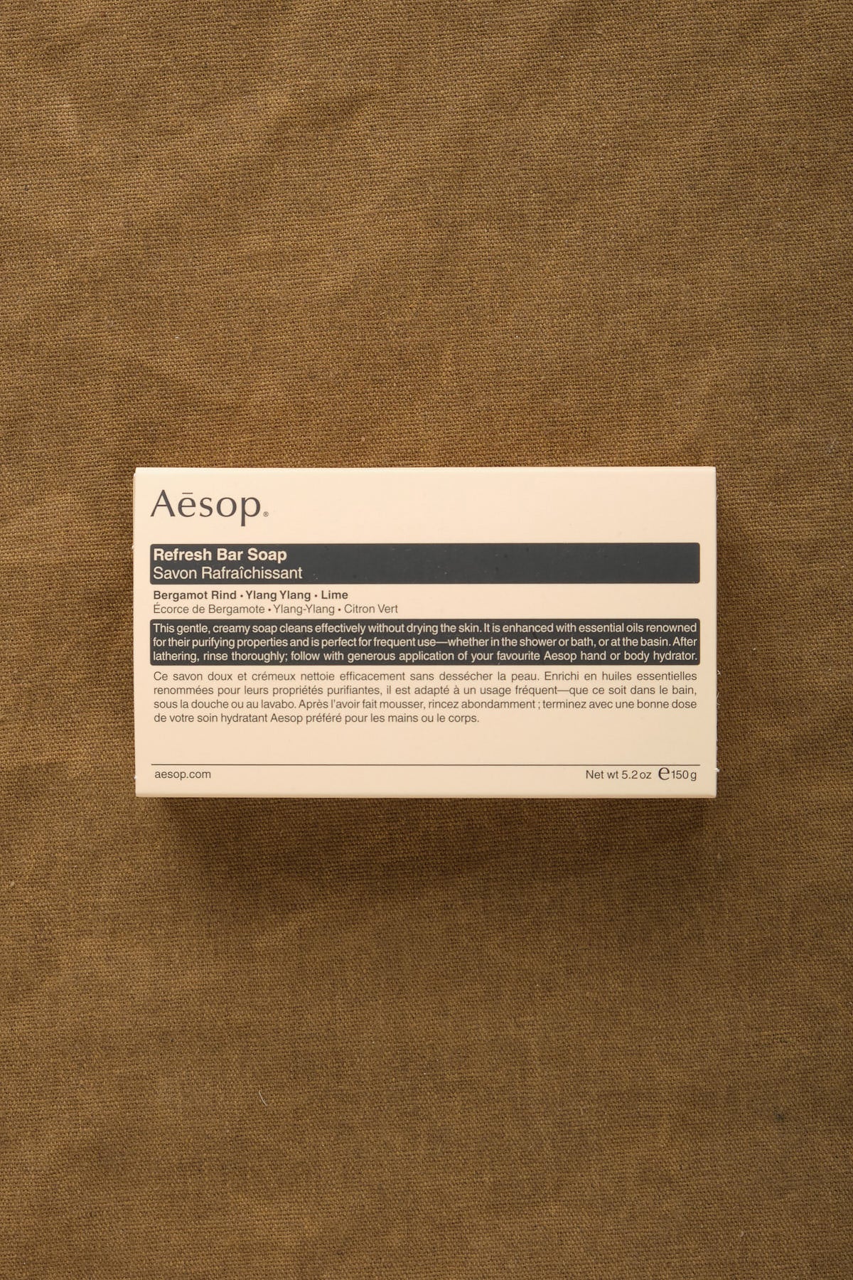 Revitalizing Aesop refresh soap bar 