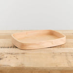 Aizawa Wood Works Home Bath Organization Tochi Wooden Bandsaw Tray Horse Chestnut / 14" L X 10.75" W X 2" H
