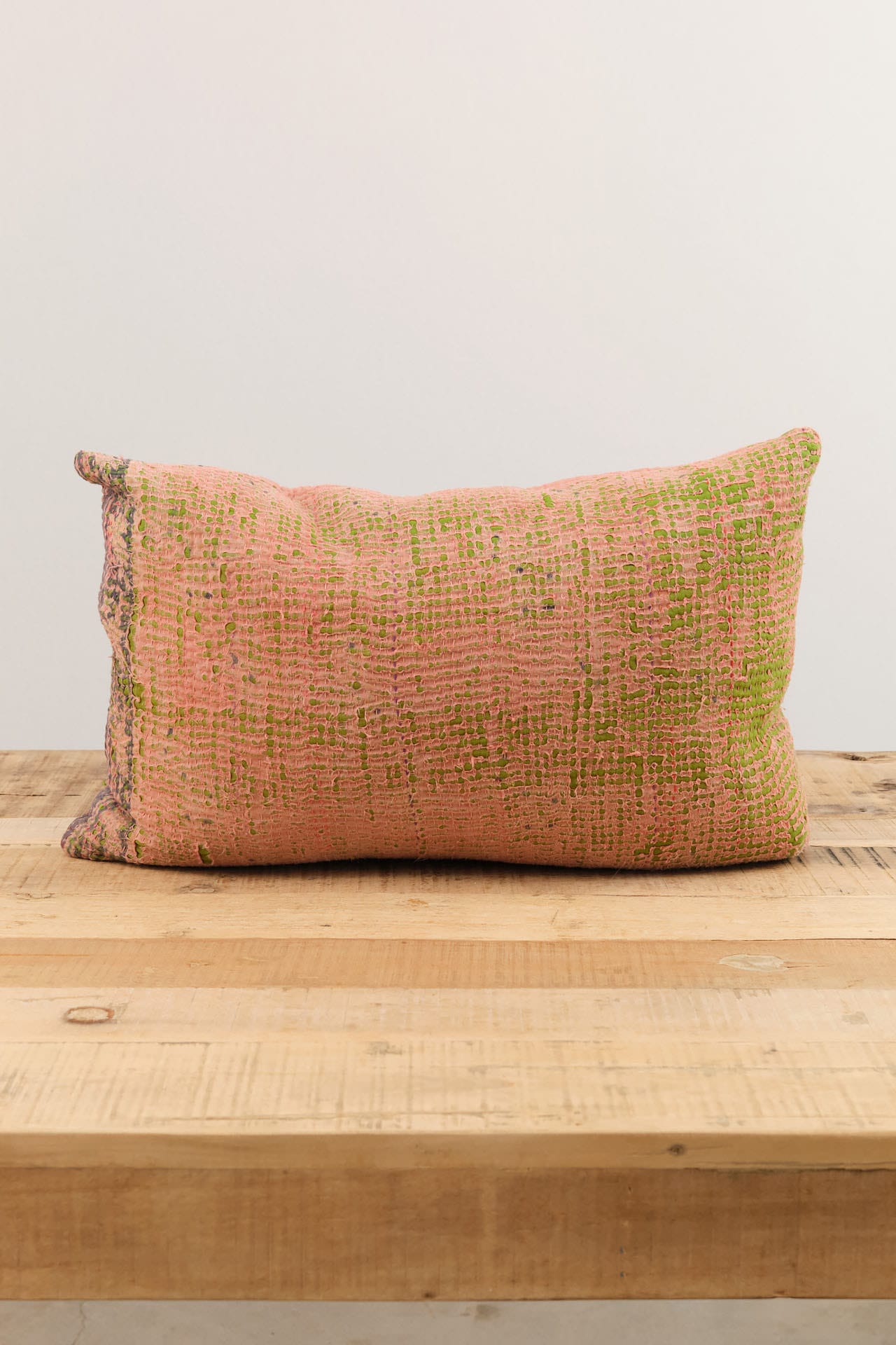 Aloka Home Pillows Aspyn Pillow Repurposed Textile / 14" L X 20" W