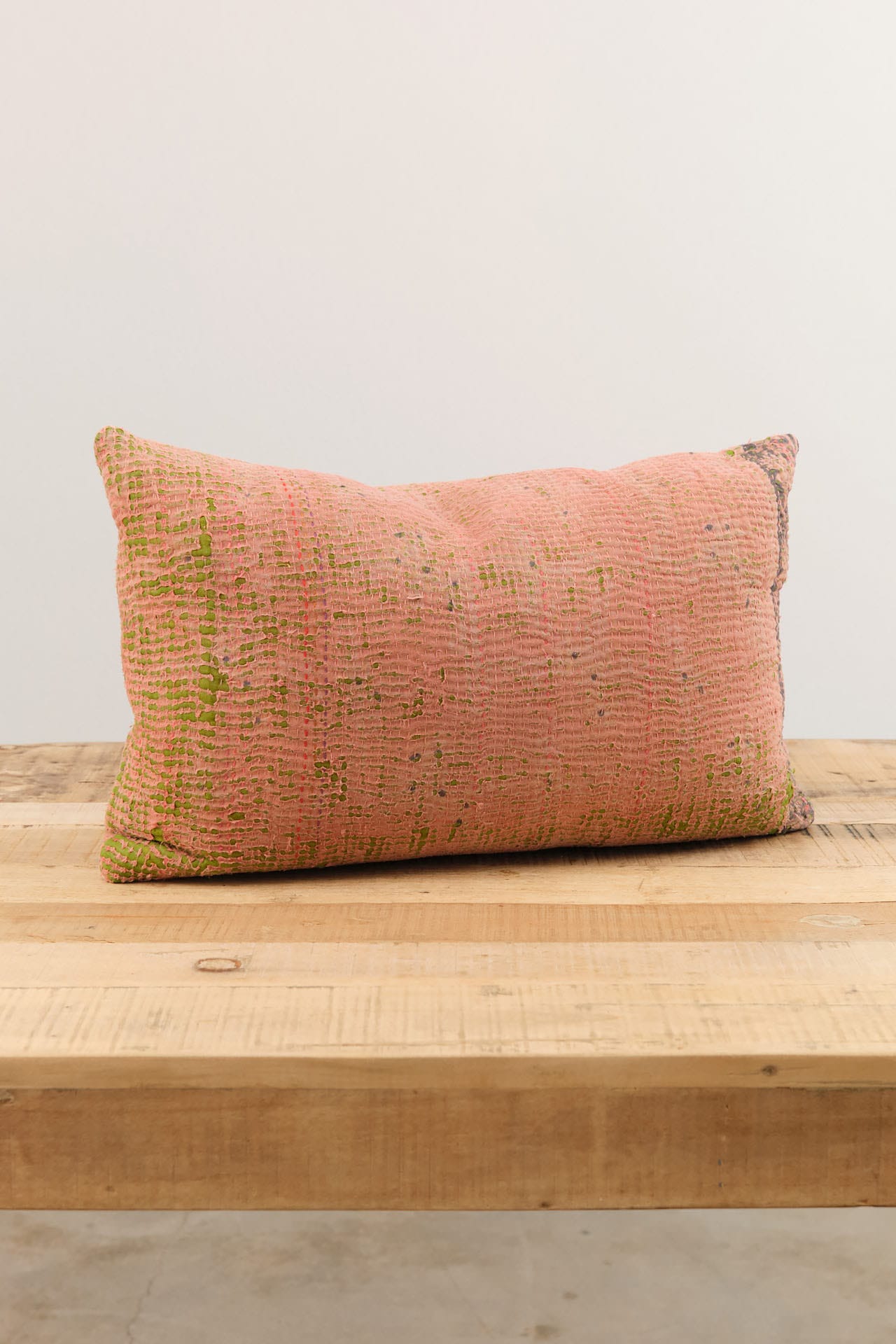 Aloka Home Pillows Aspyn Pillow Repurposed Textile / 14" L X 20" W