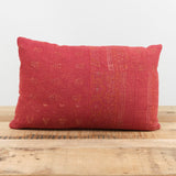 Aloka Home Pillows Davey Mosaic Pillow #1 Repurposed Textile / 14" L X 20" W