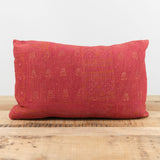 Aloka Home Pillows Davey Mosaic Pillow #2 Repurposed Textile / 14" L X 20" W