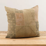 Aloka Home Pillows Fauna Mosaic Pillow #2 Repurposed Textile / 22" L X 22" W