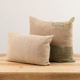 Aloka Home Pillows Fauna Mosaic Pillow #4 Repurposed Textile / 22" L X 22" W