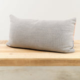 Aloka Home Pillows Fossil Mosaic Pillow #1 Repurposed Textile / 17" L X 32" W