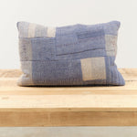 Aloka Home Pillows Fossil Mosaic Pillow #2 Repurposed Textile / 14" L X 20" W