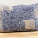 Aloka Home Pillows Fossil Mosaic Pillow #2 Repurposed Textile / 14" L X 20" W