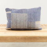 Aloka Home Pillows Fossil Mosaic Pillow #3 Repurposed Textile / 14" L X 20" W
