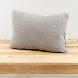 Aloka Home Pillows Fossil Mosaic Pillow #3 Repurposed Textile / 14" L X 20" W