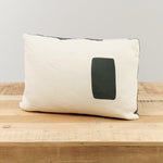 Aloka Home Pillows Fossil Mosaic Pillow #4 Repurposed Textile / 14" L X 20" W