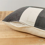 Aloka Home Pillows Fossil Mosaic Pillow #4 Repurposed Textile / 14" L X 20" W