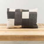 Aloka Home Pillows Fossil Mosaic Pillow #5 Repurposed Textile / 14" L X 20" W