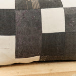 Aloka Home Pillows Fossil Mosaic Pillow #5 Repurposed Textile / 14" L X 20" W
