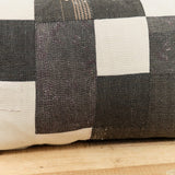 Aloka Home Pillows Fossil Mosaic Pillow #5 Repurposed Textile / 14" L X 20" W