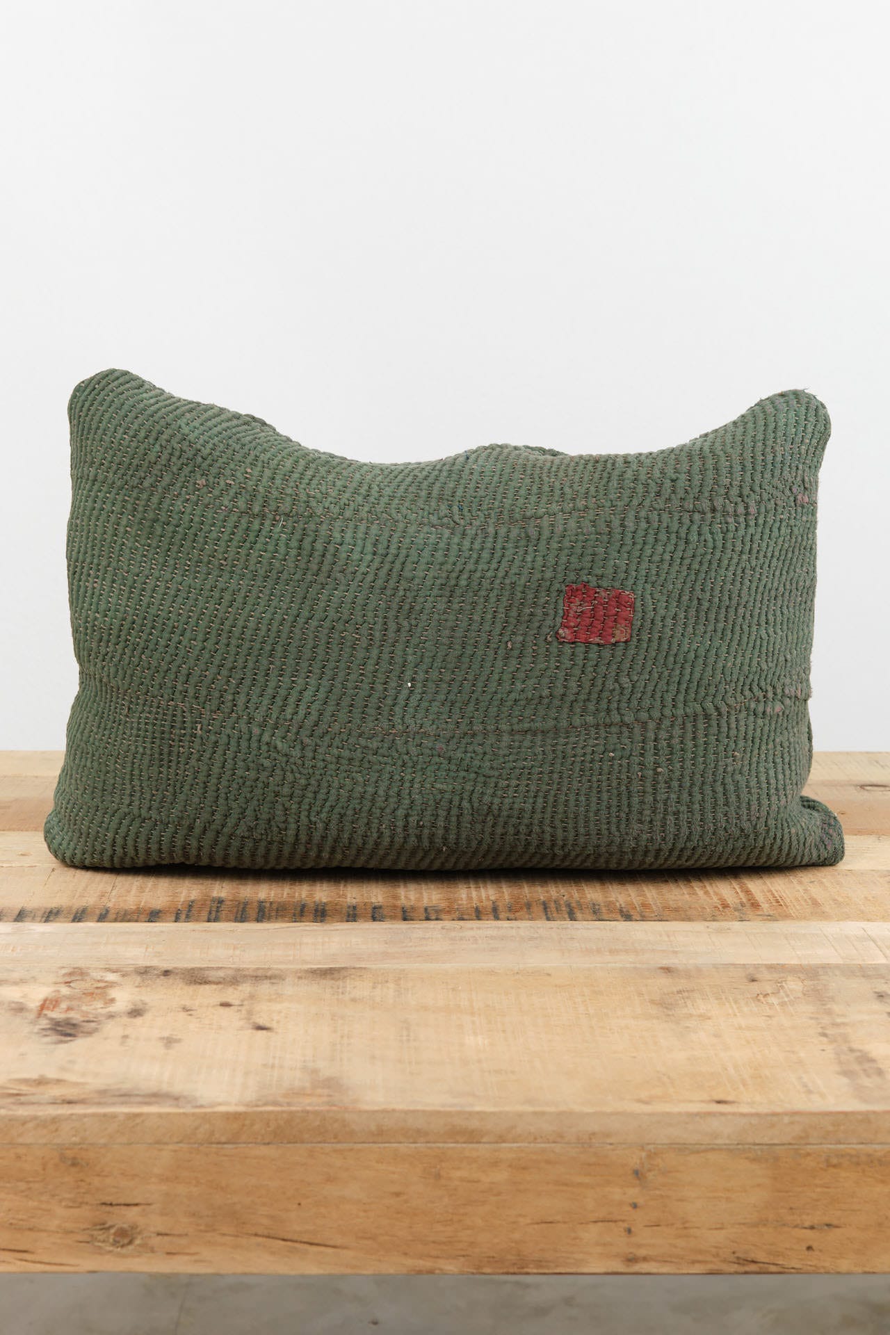 Aloka Home Pillows Harrington Pillow Repurposed Textile / 14" L X 20" W