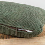 Aloka Home Pillows Harrington Pillow Repurposed Textile / 14" L X 20" W