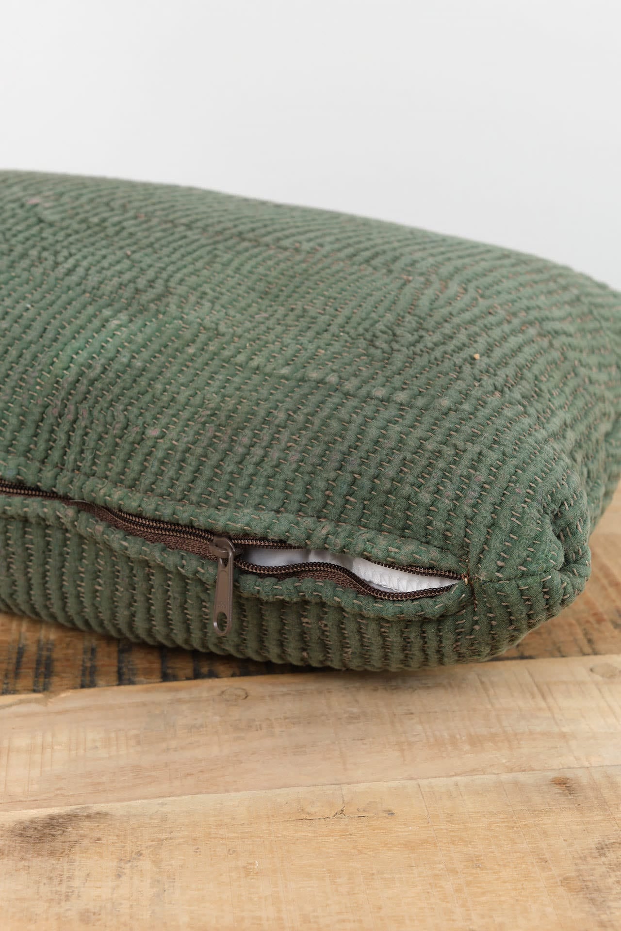 Aloka Home Pillows Harrington Pillow Repurposed Textile / 14" L X 20" W