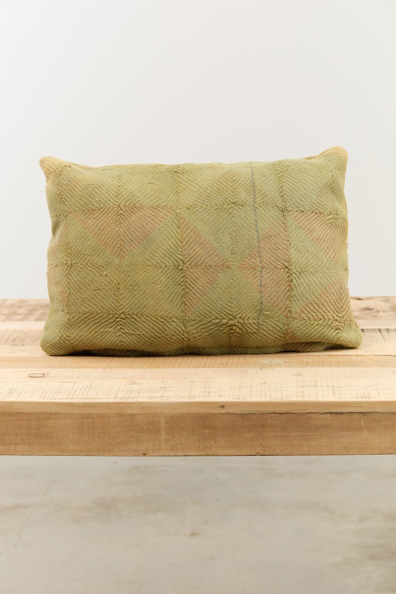Aloka Home Pillows Ryan Pillow Repurposed Textile / 14" L X 20" W