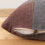 Aloka Home Pillows Love Mosaic Pillow Repurposed Textile / 14" L X 20" W
