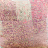 Aloka Home Pillows Seaglass Mosaic Pillow #2 Repurposed Textile / 20" L X 20" W