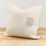 Aloka Home Pillows Seaglass Mosaic Pillow #2 Repurposed Textile / 20" L X 20" W
