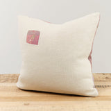 Aloka Home Pillows Seaglass Mosaic Pillow #5 Repurposed Textile / 22" L X 22" W