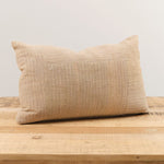 Aloka Home Pillows Wheat Mosaic Pillow #1 Repurposed Textile / 14" L X 20" W