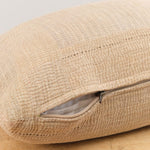 Aloka Home Pillows Wheat Mosaic Pillow #4 Repurposed Textile / 14" L X 20" W