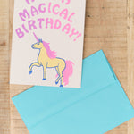 Magical Birthday Greeting Card by Alphabet Studios