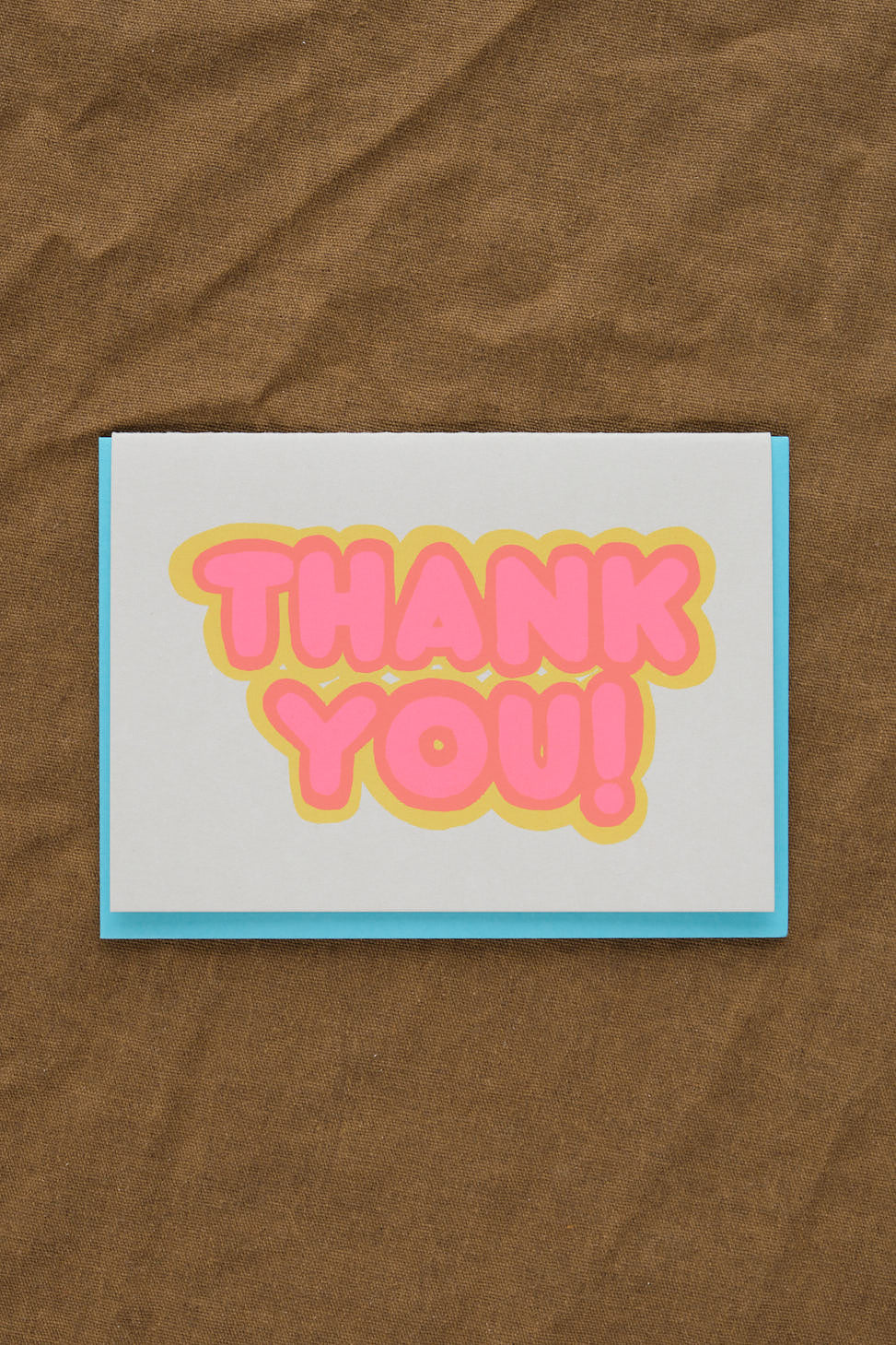 Thank You Shadow Greeting Card