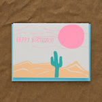 Happy Birthday Desert Greeting Card