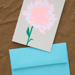 Peony Greeting Card with envelope