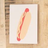 Alphabet Studios Hot Dog Greeting Birthday Card