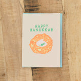 Alphabet Studios Craft Stationery Hanukkah Latke Greeting Card