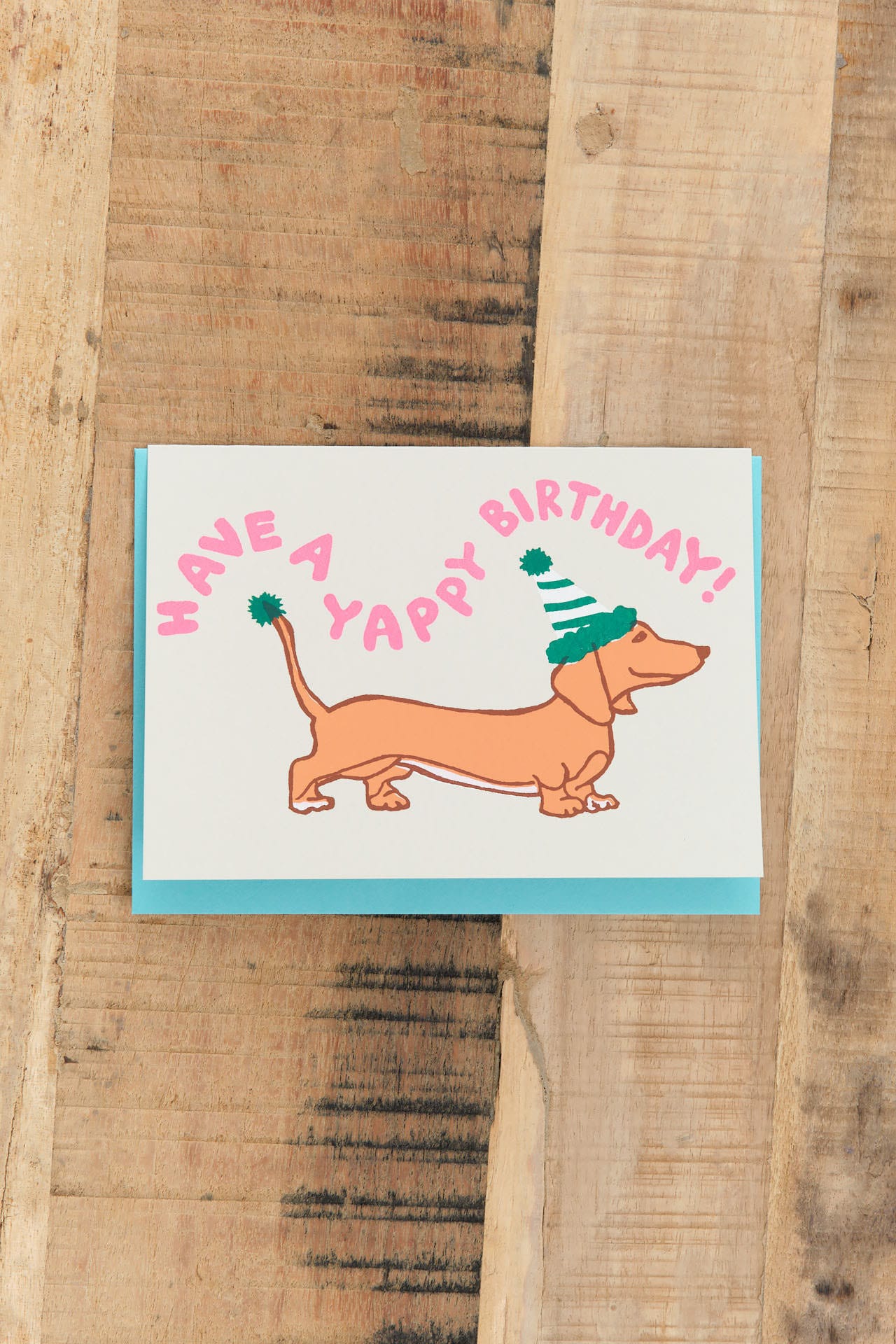 Alphabet Studios Craft Stationery Have A Yappy Birthday Greeting Card