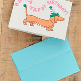 Alphabet Studios Craft Stationery Have A Yappy Birthday Greeting Card