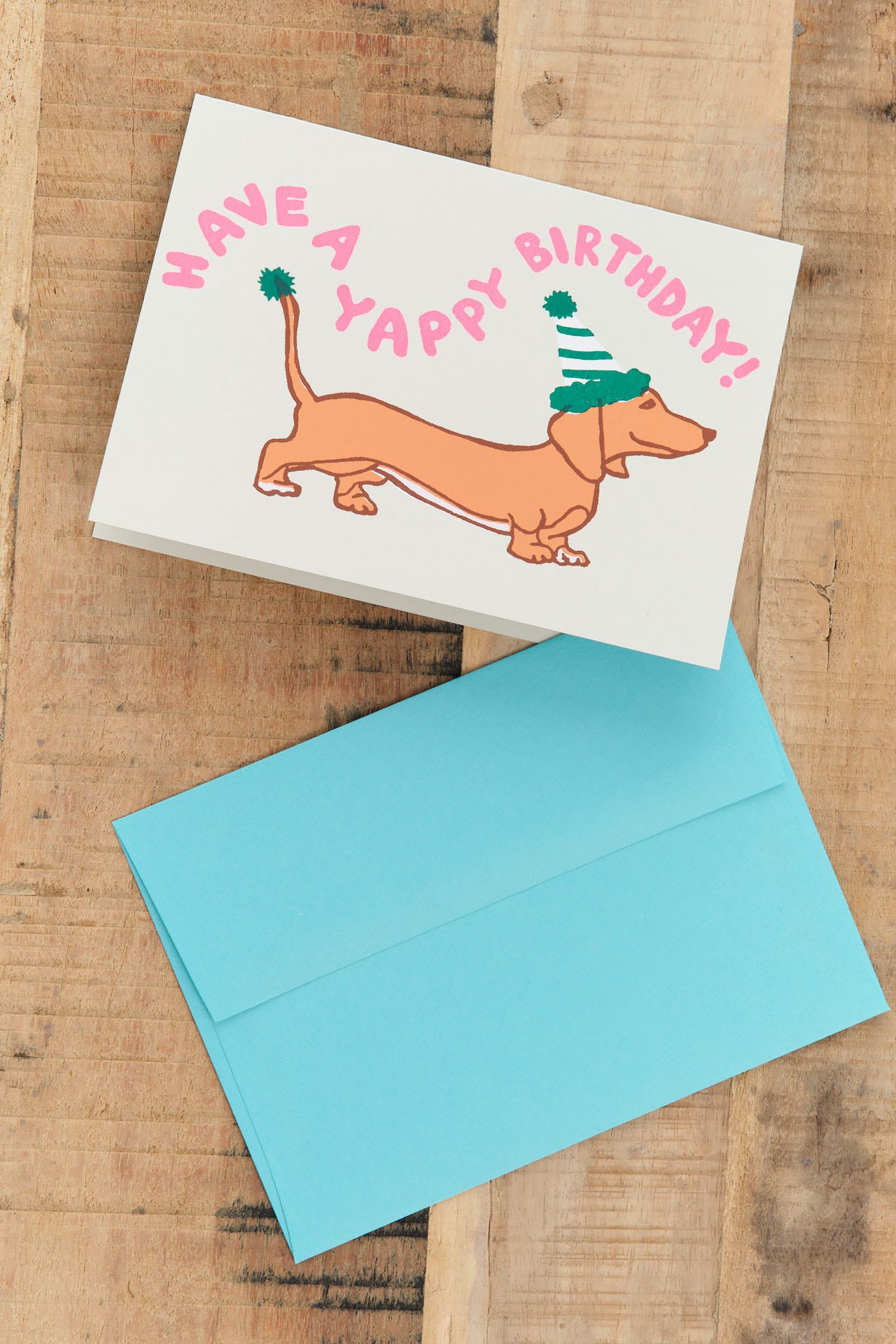 Alphabet Studios Craft Stationery Have A Yappy Birthday Greeting Card