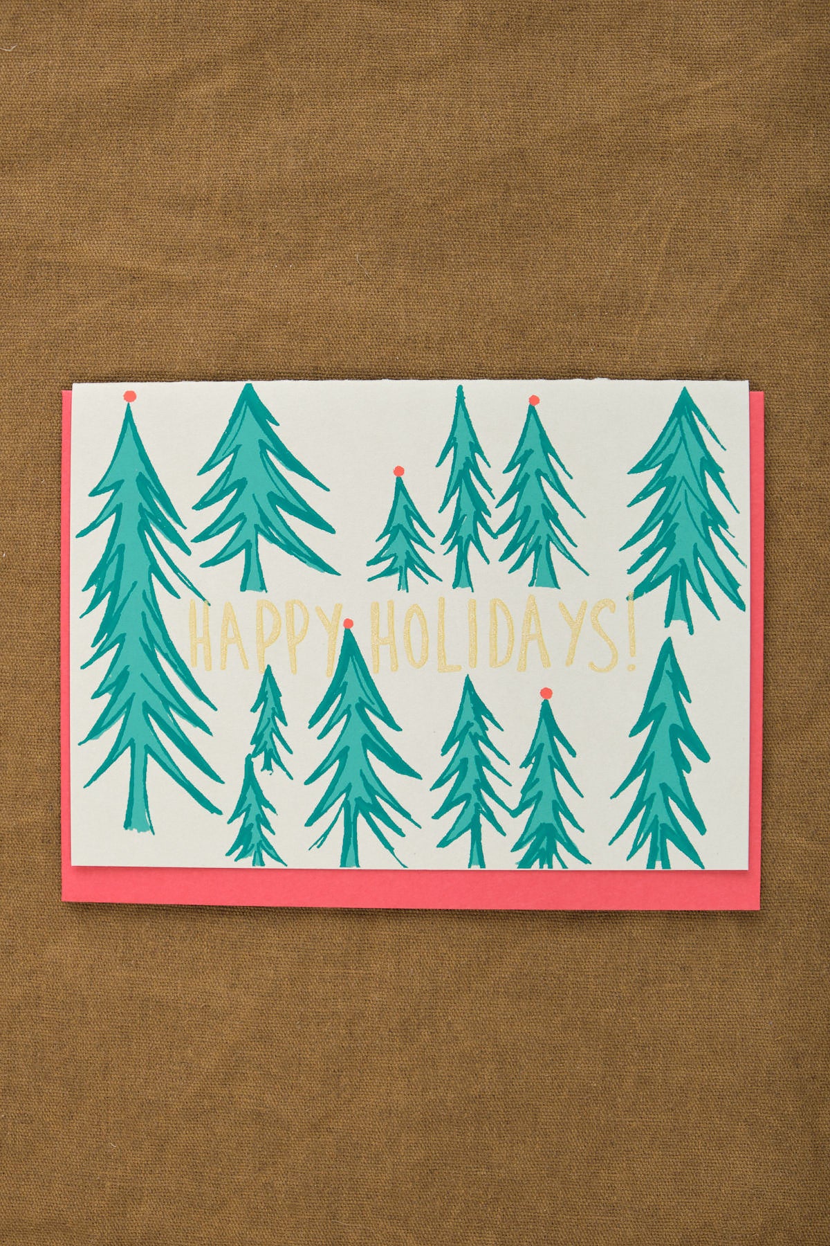 Alphabet Studios Holiday Trees Greeting Card