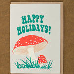 Alphabet Studios Holiday Mushroom Greeting Card