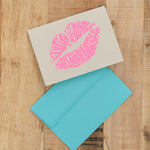 Alphabet Studios Craft Stationery Lips Greeting Card