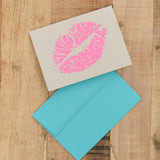 Alphabet Studios Craft Stationery Lips Greeting Card