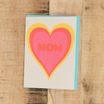 Alphabet Studios Craft Stationery Mom Heart Shadow Greeting Card