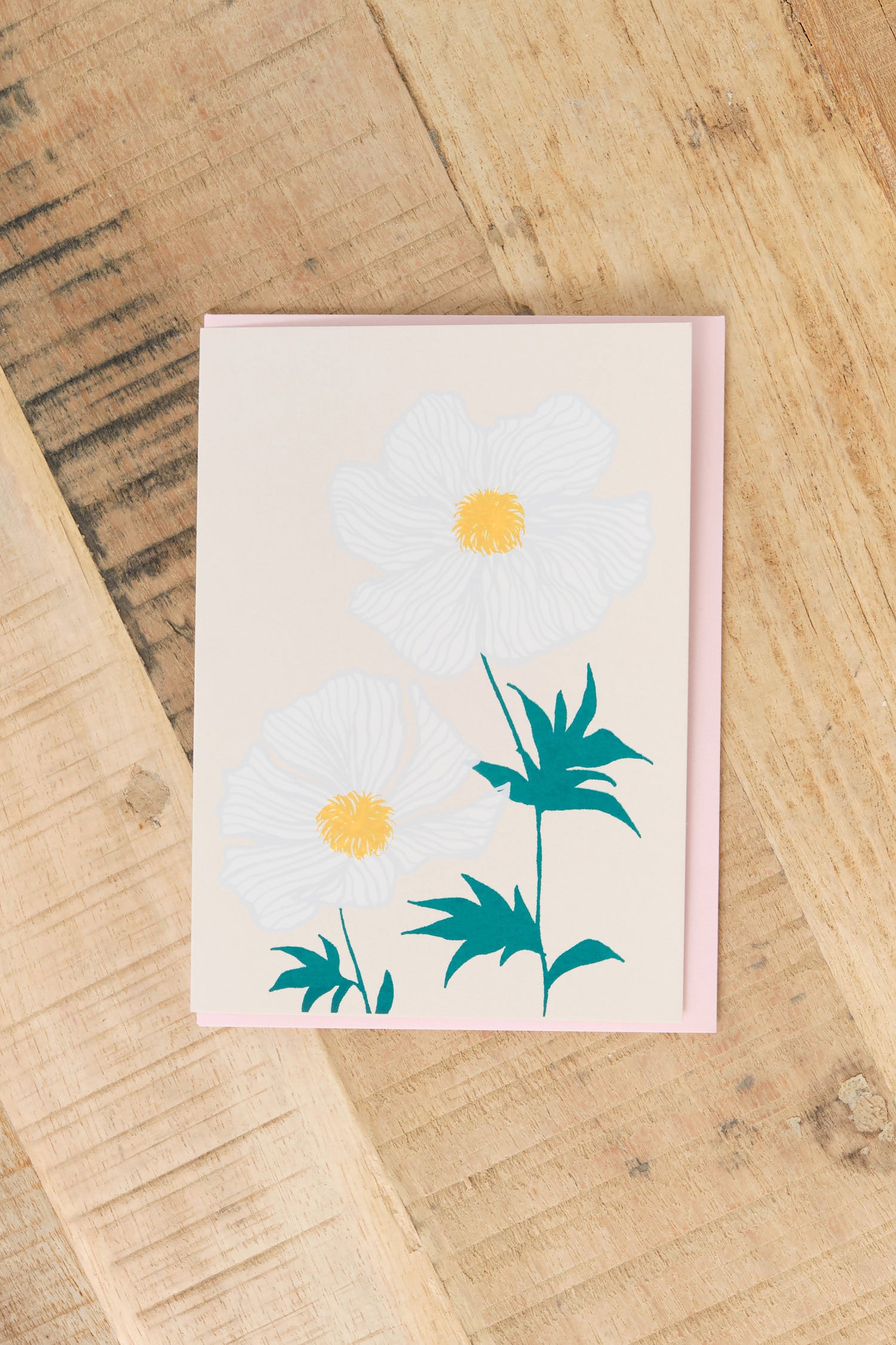 Alphabet Studios Craft Stationery Poppy Greeting Card