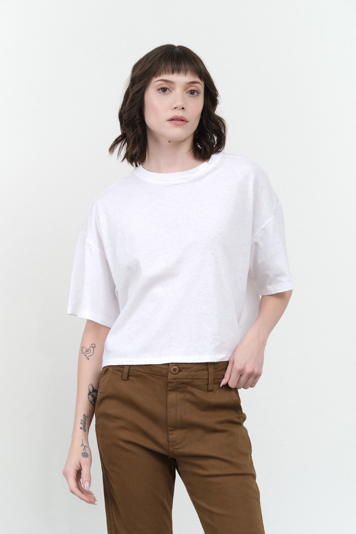 Amo Denim Adore Tee in White