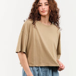 Amo Denim Apparel Womens Tees Adore Tee in Sand Sand / XSmall